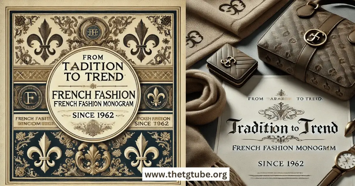 French Fashion Monogram Since 1962